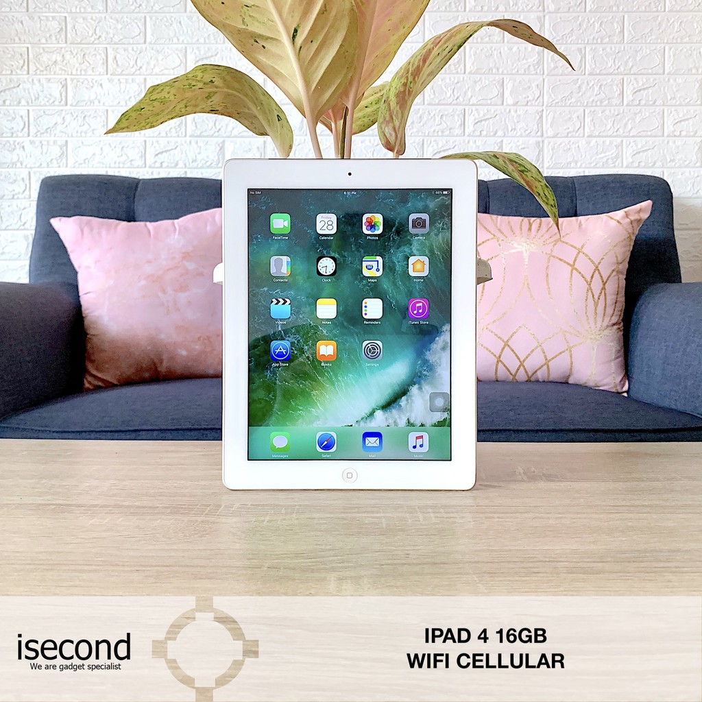 Ipad 4 16GB CELL WIFI 4G LTE Second Mantap