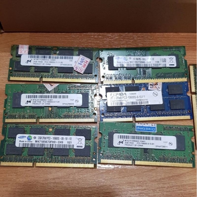 Sodim ddr3 2gb 10600S cabutan pc mini branded