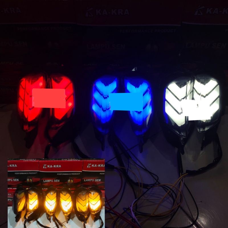 Lampu Sein Sen Depan LED Variasi Motor Yamaha Nmax New 2020-2021 Running & Kedip, Sein Nmax, Sen Nma