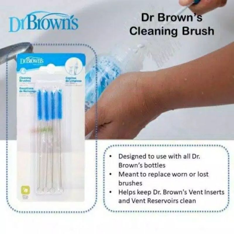 Dr. Browns Cleaning Brush 4pck