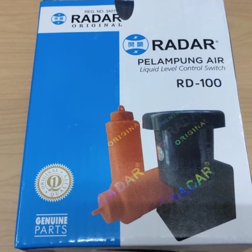 PELAMPUNG RADAR MODEL KIDO RADAR BIRU RD-100/Pelampung Tangki Air Toren Tandon  Otomatis RD-100 3/4&quot;, 1&quot; Inch/PELAMPUNG AIR OTOMATIS BERKUALITAS