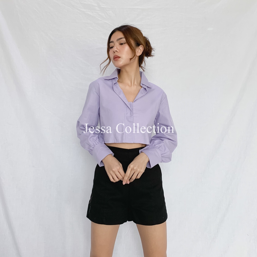 Premium Elixian Crop Longsleeve TH 486 COTTON