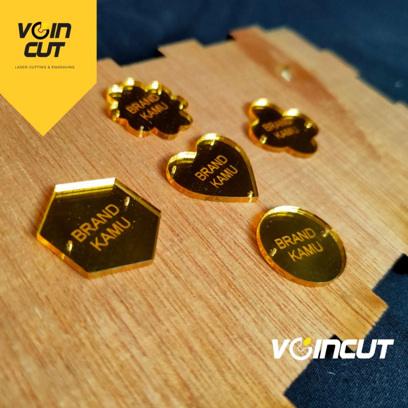 

LABEL AKRILIK GOLD BENTUK BULAT DIMENSI | LABEL HIJAB