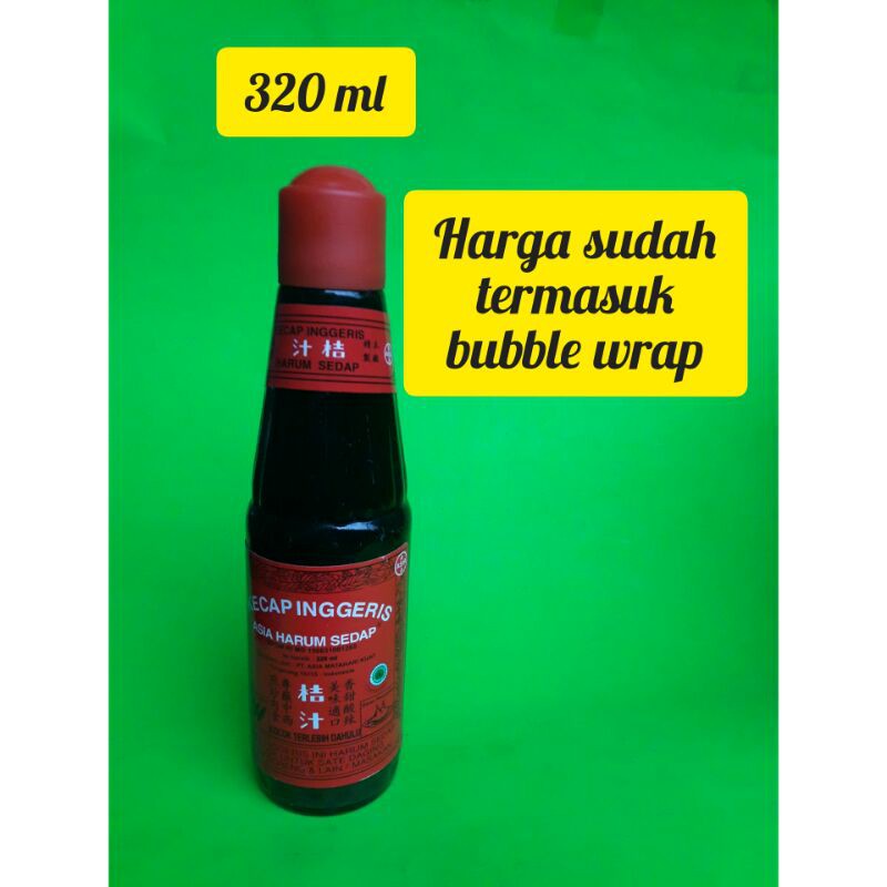 

Kecap Inggris Cap Asia Harum Sedap 320 ml