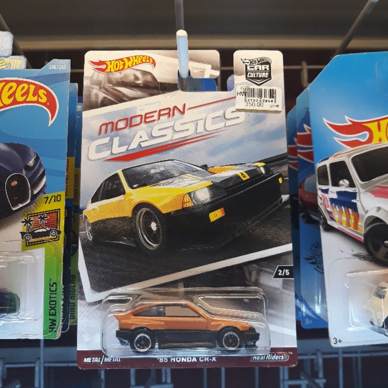 hot wheels honda crx modern classic