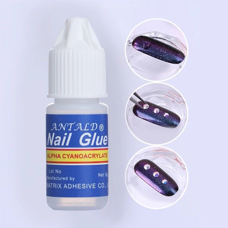 lem kuku nail glue ORIGINAL / lem kuku palsu nail art  nailart kuku palsu menicure pedicure kuat tahan lama Nail art nail gel manik manik