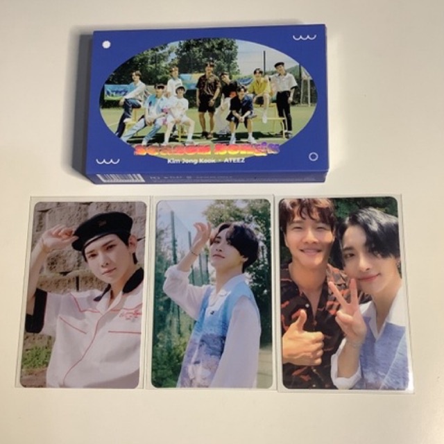 SEASON SONG ALBUM ATEEZ UNSEALED FULL SET SEONGHWA YEOSANG PC