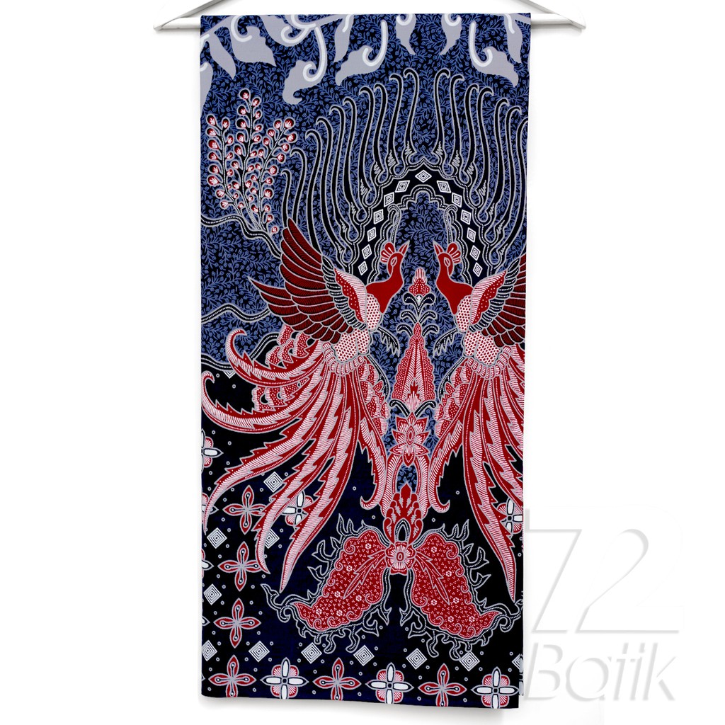 KAIN BATIK KATUN Premium Primisima Warna Biru Dongker Merah Motif Alonso 727741 Cap 72 Jarik Jarit Samping Kebat Panjang Batik Katun Modern Premium Bahan Seragam Batik Pernikahan Kantor Keluarga Murah Kamen Jadi Batik Bali Lembaran