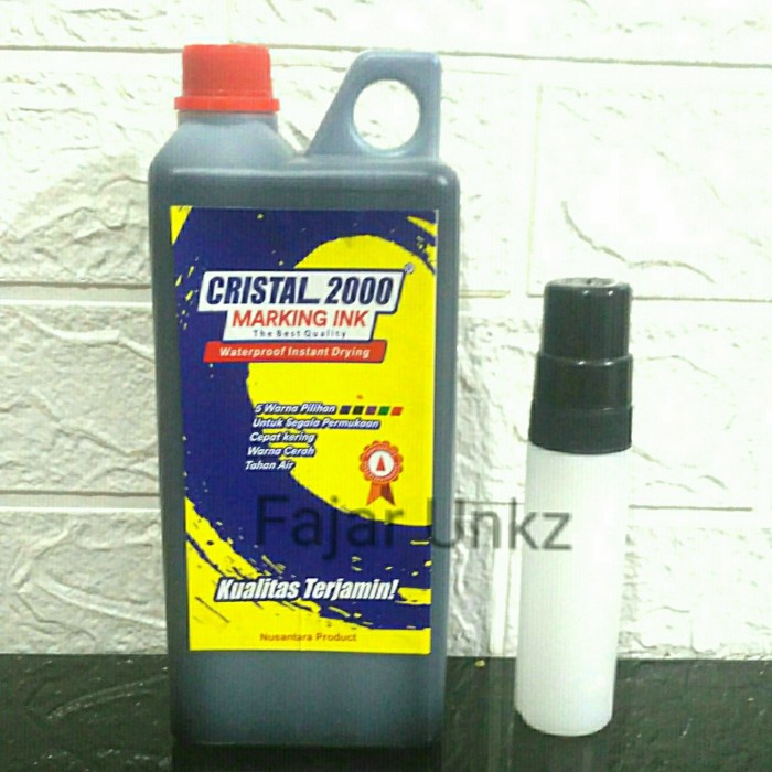 

Tinta Spidol Permanent Karung Refill Cristal 2000 Kemasan 1 Liter - Merah promo