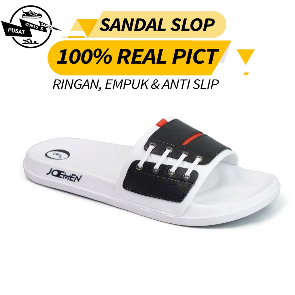 Sendal Sandal Sedal Sadal Sandel Sendel Slop Selop Selope Slide Slip On Flat Flip Flop Flipflop Casu