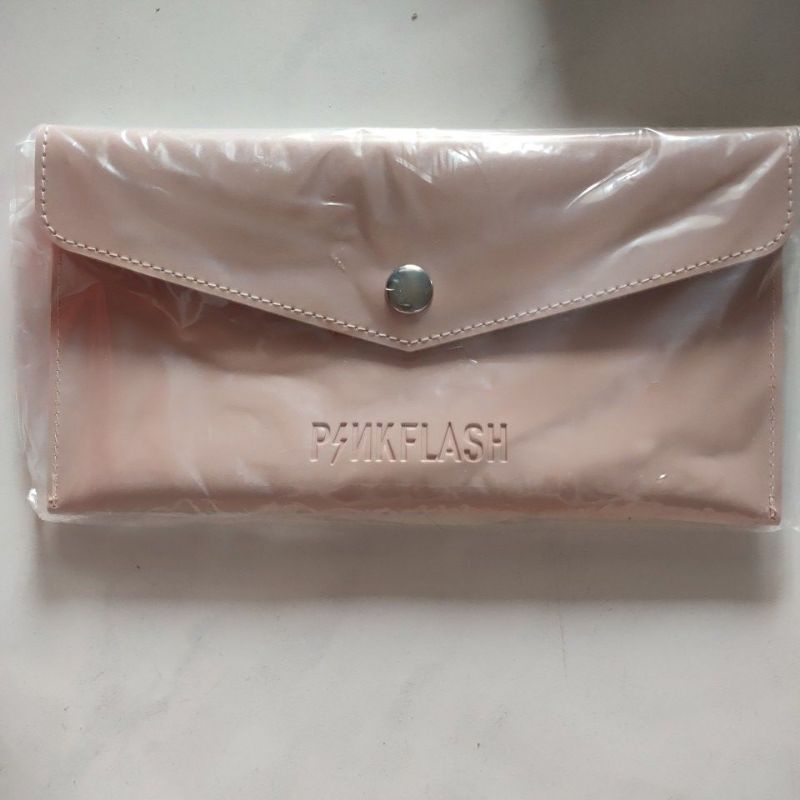 PINKFLASH tas kosmetik kulit premium