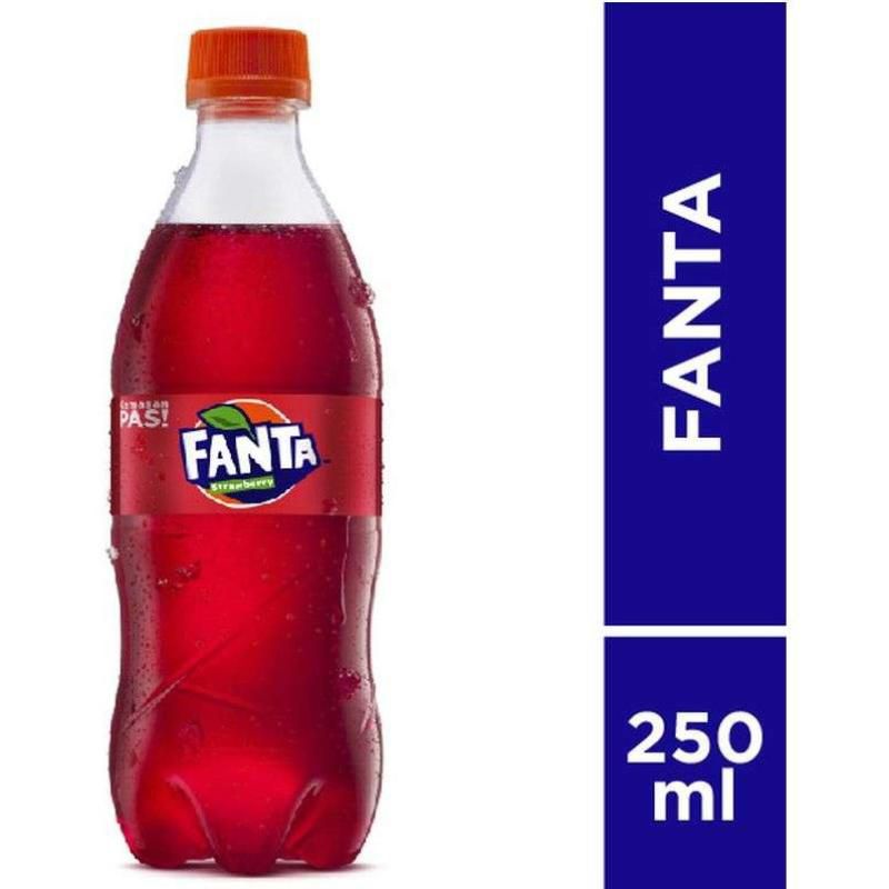 

Fanta, Coca-Cola,Sprite Mini 250ml isi 12