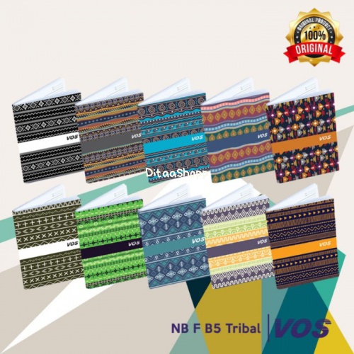 

Buku Tulis Boxy Vos B5 Tribal Isi 10 043