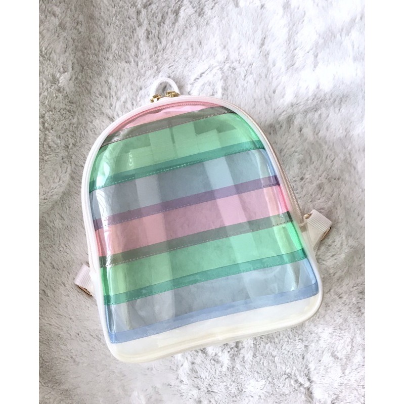 Tas ransel mika new normal / tas sekolah jelly / tas ransel premium / tas korea / goodiebag ultah