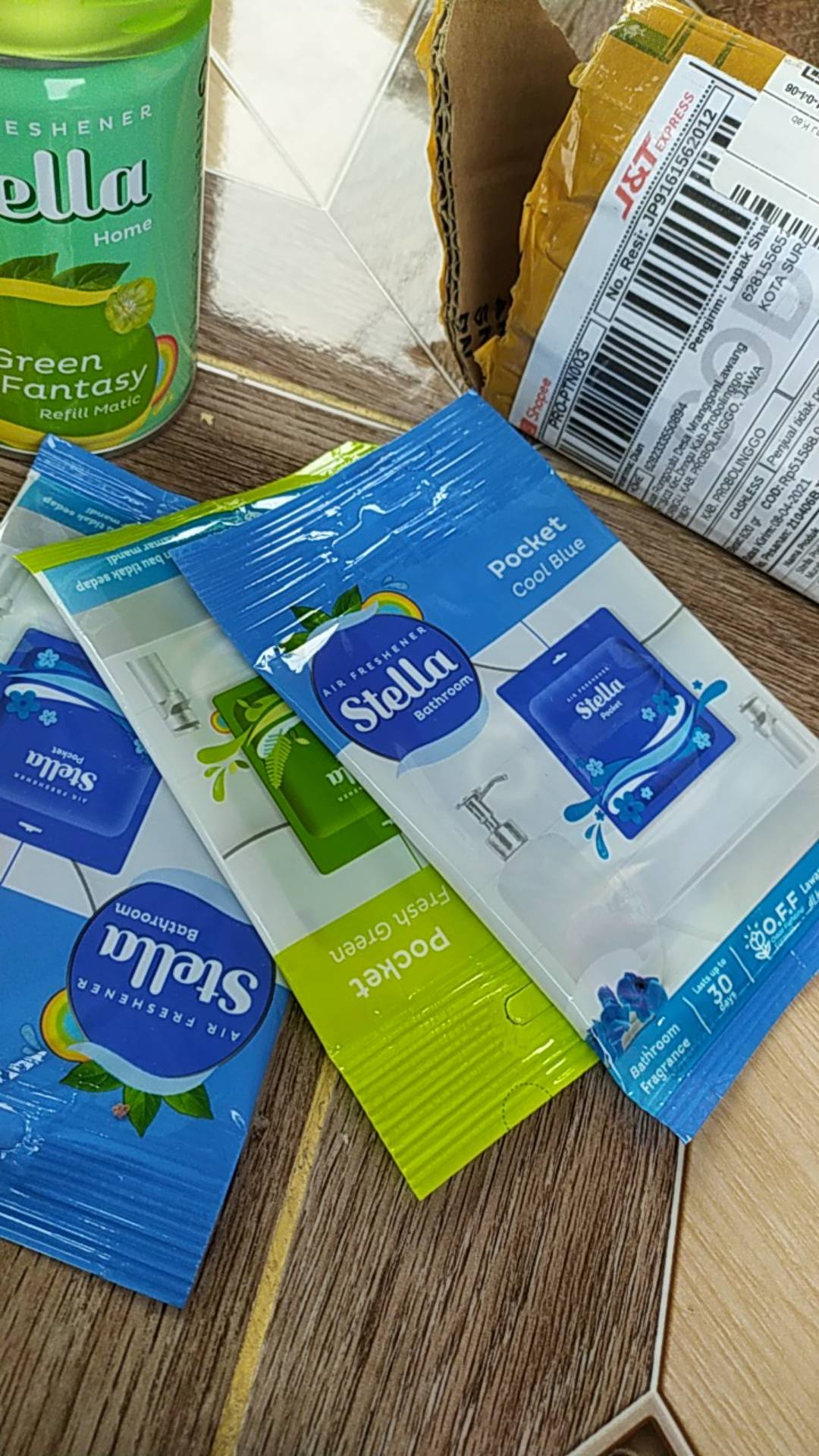 Stella Pocket Cool Blue Original Murah