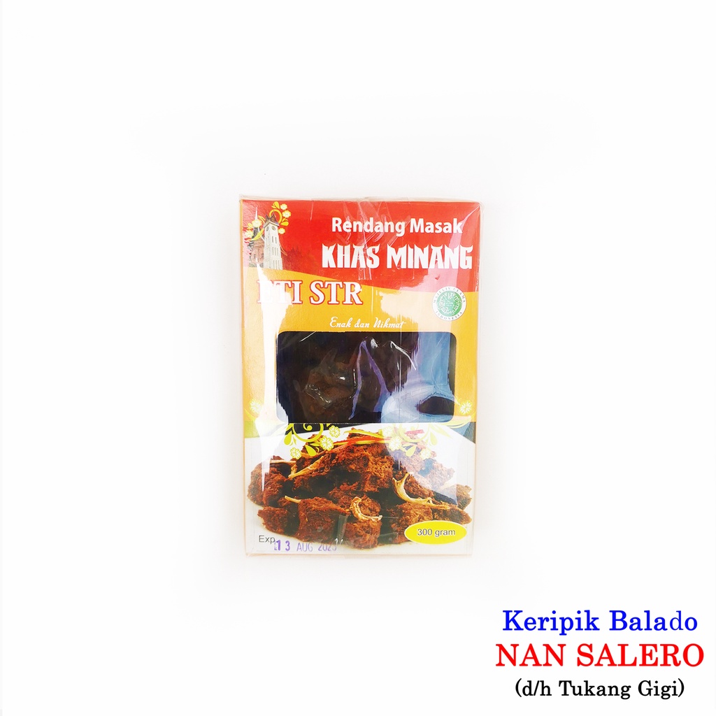 

Rendang Daging Khas Bukittinggi ETI STR