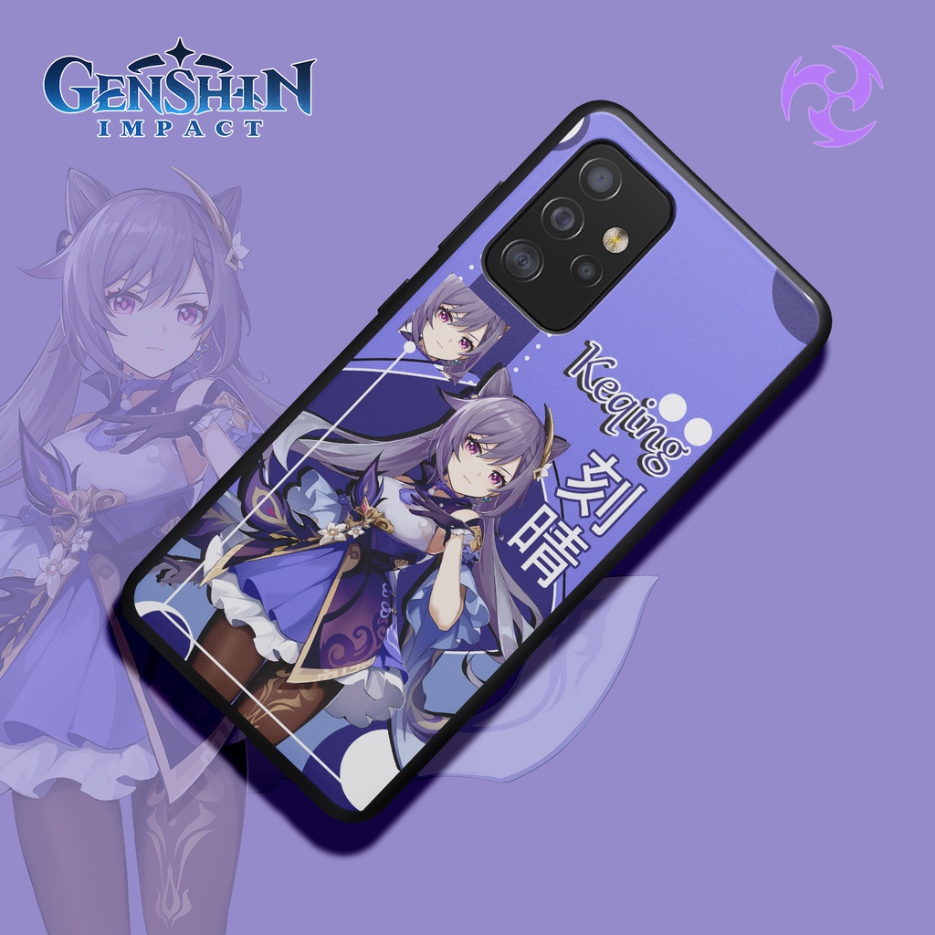 Case/Custom Phone 2D Keqing Genshin Impact