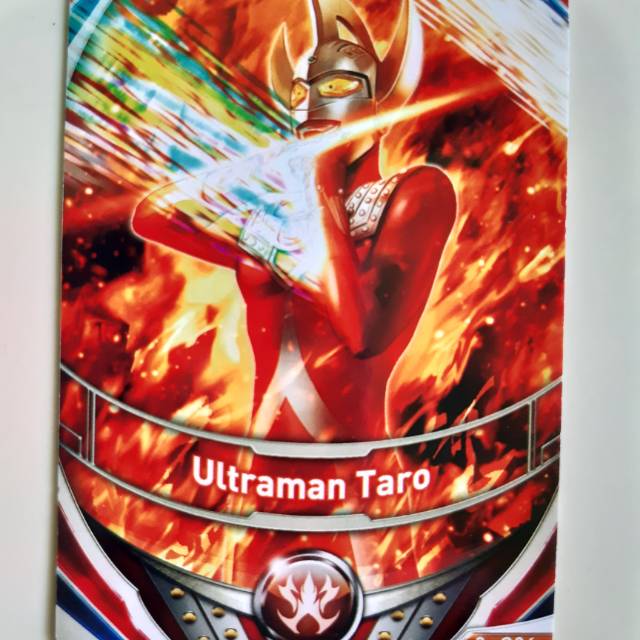 Kartu ultraman fusion fight ultraman taro