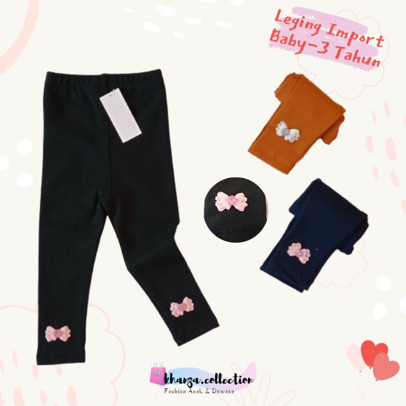 Legging Anak Import Baby-3 Tahun