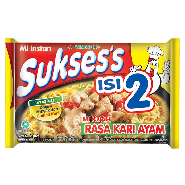 

Sukses'S Mi Isi Kari Ayam 112G