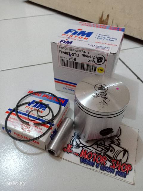 SEKER SEHER  - PISTON FIM KAWASAKI NINJA R RR SS PIN 15 OVERSIZE STANDAR 25 50 100 125 150 175 200 250 300 350 400