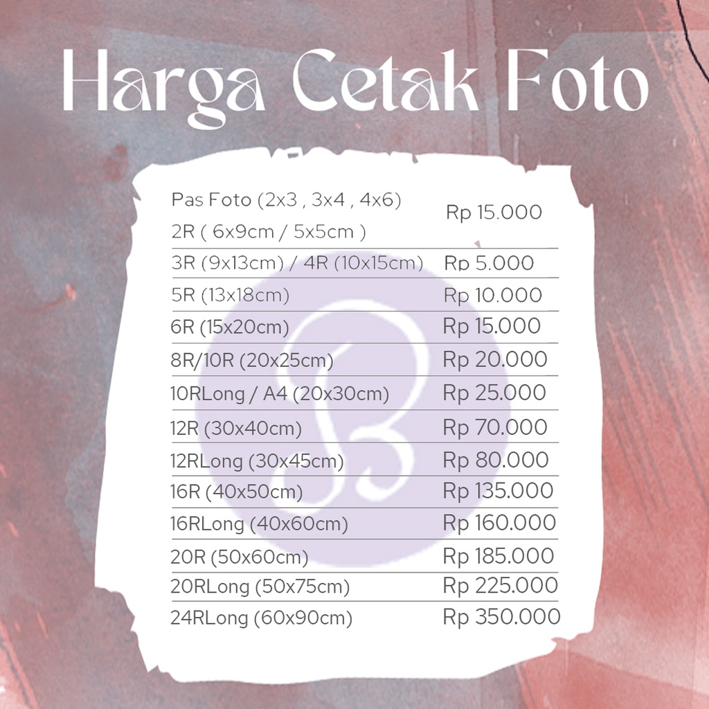 Cetak Foto Murah berkualitas - High Quality (Ulang Tahun/Pernikahan/Tunangan/Pas Foto/Foto Ijazah)