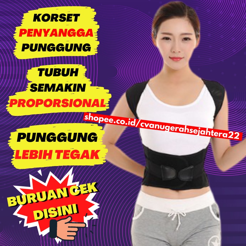 Alat Terapi Korset Pelangsing Korset Perut Sabuk Terapi Kesehatan Tourmaline Back Waist Shoulder