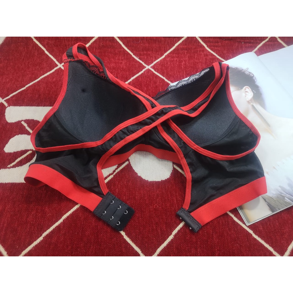 Bra Wanita 272 _ Sport, Busa Tipis tdk ada kawat Import