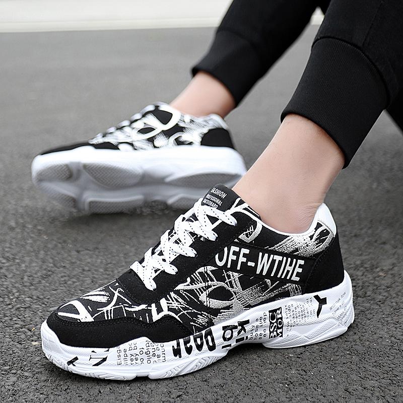  Sepatu  Sneaker  Wanita  Wanita  Model Lace  up  Casual Warna 