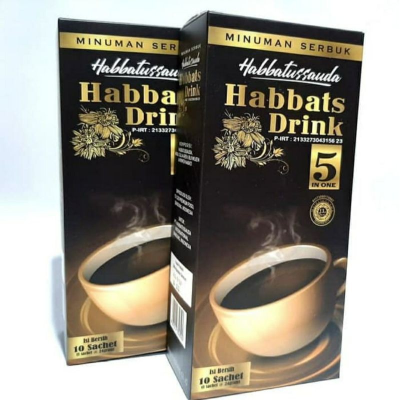 

HABBATS DRINK 5 In 1 Isi 10 Sachet Minuman Sehat Habbatussauda