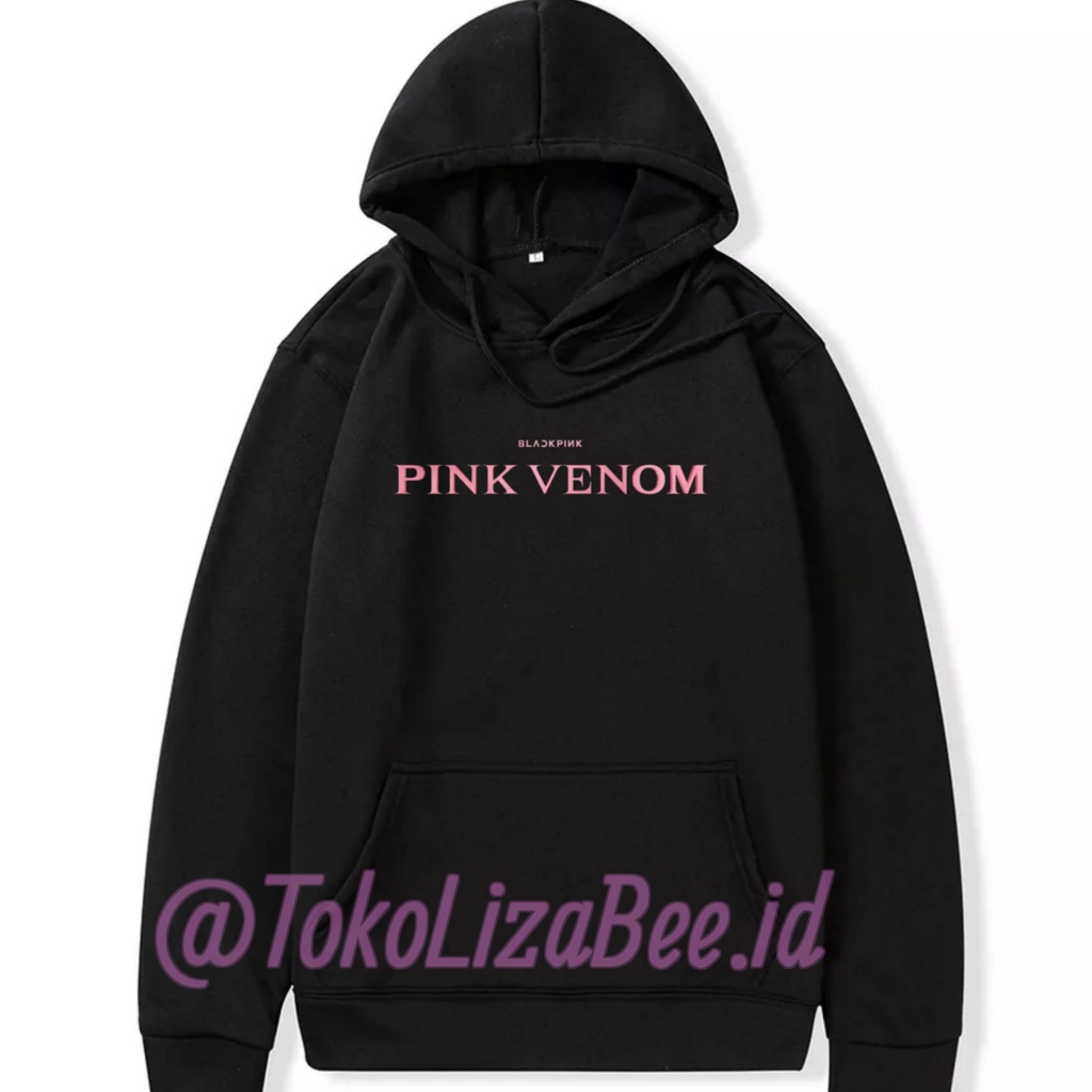 Jaket sweater hoodie kpop blackpink pink venom (M-3XL) korean style album terbaru lisa jennie rose jisoo hodie blackpink oversize original premium anak dewasa jacket kpop korea blackpink pink venom bahan fleece tebal murah switer kpop blackpink pink venom