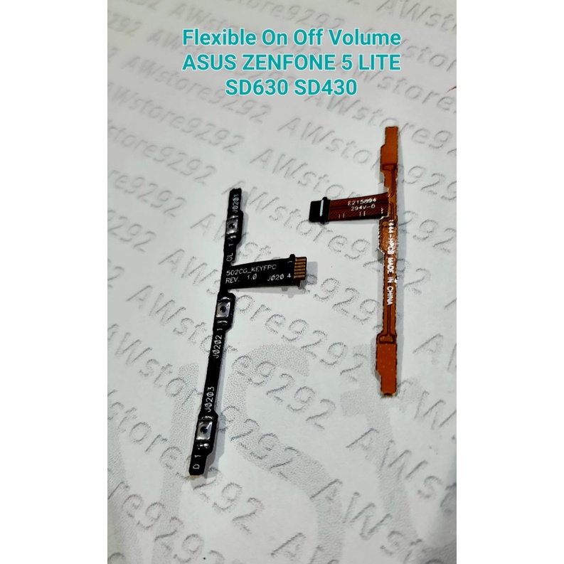 Flex Flexibel Flexible Power On Off Volume ASUS ZENFONE 5 LITE SD630 SD430