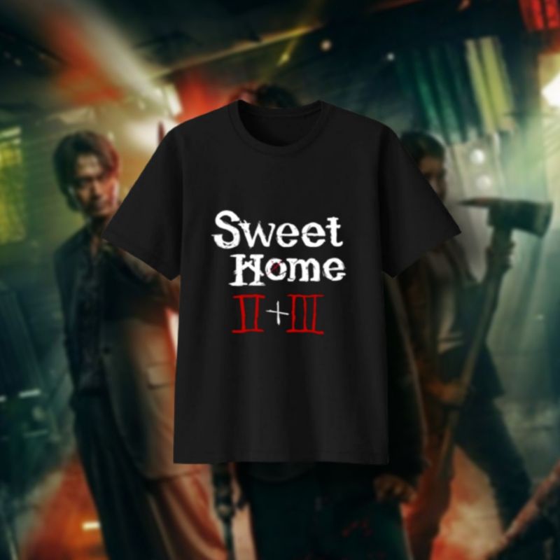 KAOS DRAMA KOREA SWEET HOME II+III SEASON 2/KAOS SWEET HOME SONGKANG COTTON 24S