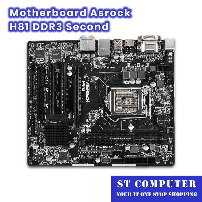 Motherboard Asrock H81 DDR3 Second mobo h81