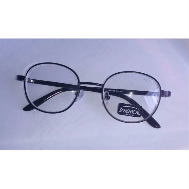 Kacamata minus oval bulat