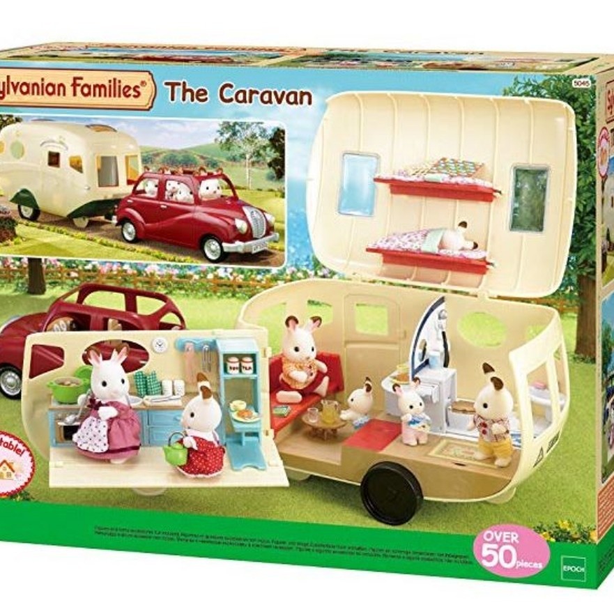 Mainan koleksi sylvanian families the caravan