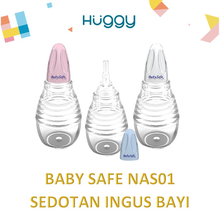 Baby Safe NAS01 Sedotan Ingus Pembersih Hidung Bayi Nasal Aspirator