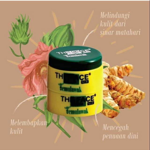 THE FACE TEMULAWAK SERIES (CREAM/SERUM/TONER/SABUN/ALOEVERA GEL/FACIAL TREATMENT)