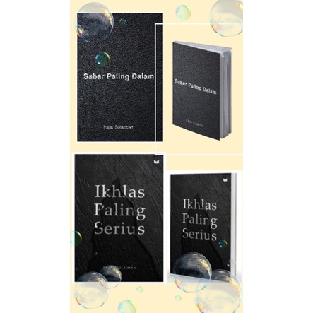 READY STOCK NOVEL SABAR PALING DALAM & IKHLAS PALING SERIUS BY Fajar Sulaiman ORIGINAL