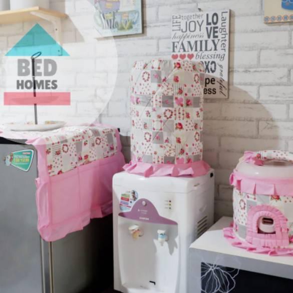 ☄ GKM busa 5mm Sarung Galon Tutup Kulkas Sarung Magicom Shabby ❀