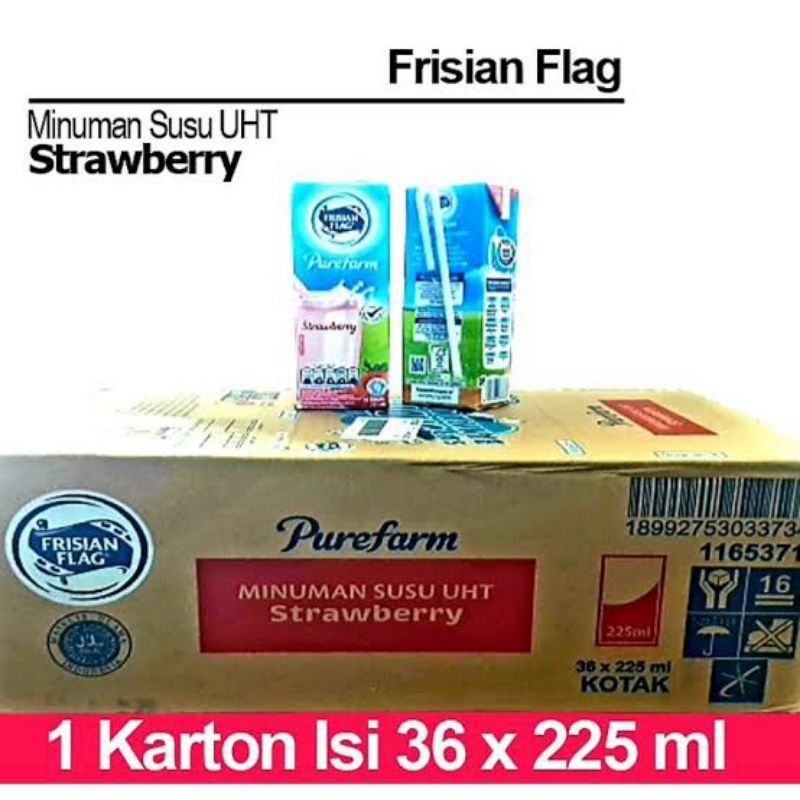 

Susu UHT Frisian Flag 225ml Strawberry 1 Dus