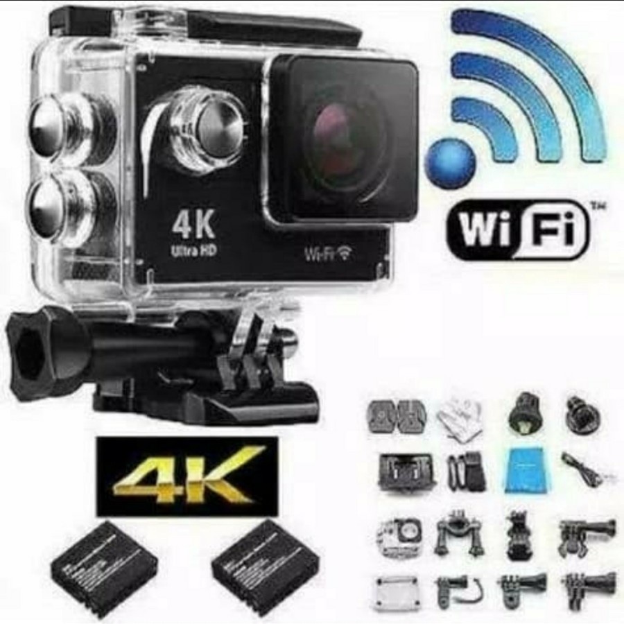 kamera kogan sportcam ultra hd 1080p 4k wifi vloging