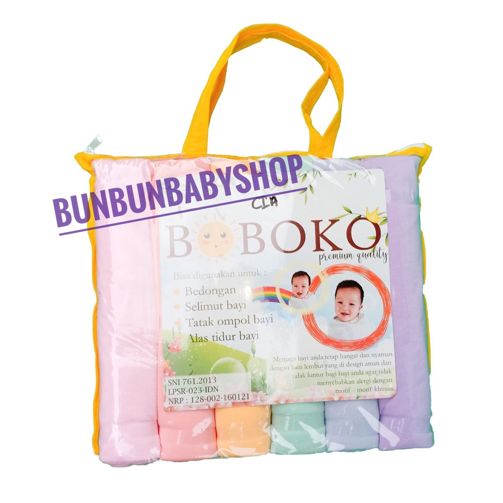 SNI PREMIUM 100x90 Bedong Bayi Polos Rainbow Perlengkapan Baru Lahir Baby Newborn New Born Pelangi