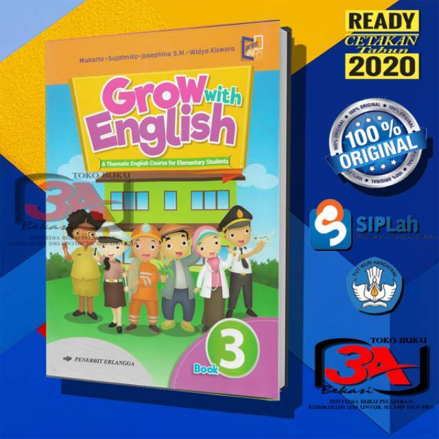 Buku Grow with English Kelas 3 SD