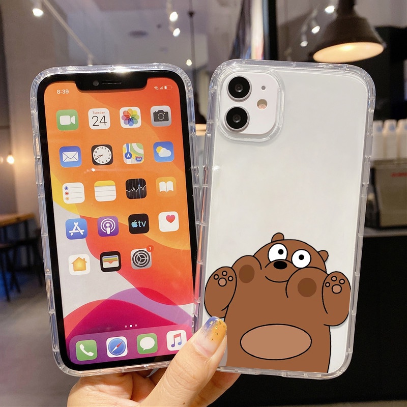 REALME Case Motif Kartun Beruang Untuk OPPO A74 A54 A94 A93 A57 A59 A8 A83 A9 F1S A39 A15 A15S A53 A32 A33 S A37 A35 A16 A16S A54S A52 A92 A1k A52 A7 2020