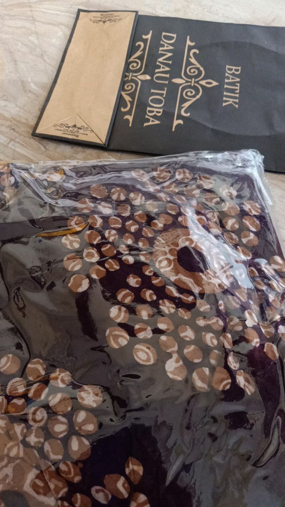 Gamis Klok Batik | Gamis Batik Mewah Toba | Gamis Terbaru