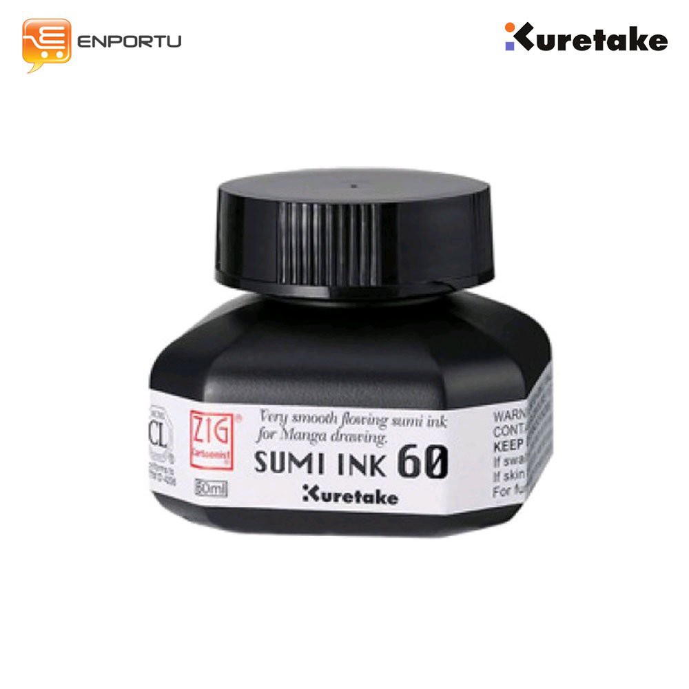 

Mantap KURETAKE SUMI Ink 60 -Black Terbatas