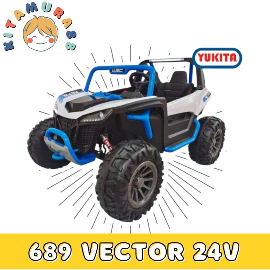 Mainan Anak - Mobil Aki YUKITA 689 VECTOR 24V