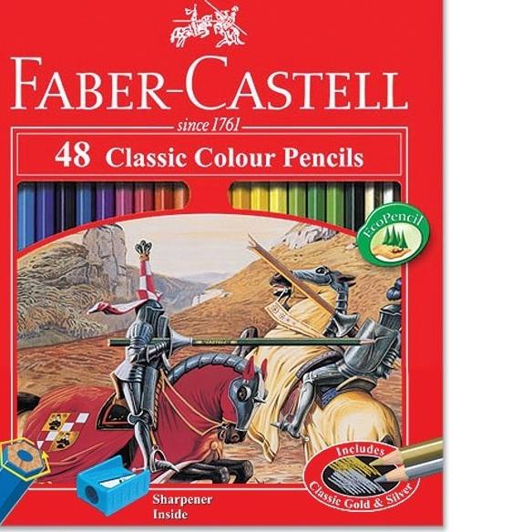 

limited STOCK!Pensil Warna Faber Castell 48 Warna Panjang Classic|RA2