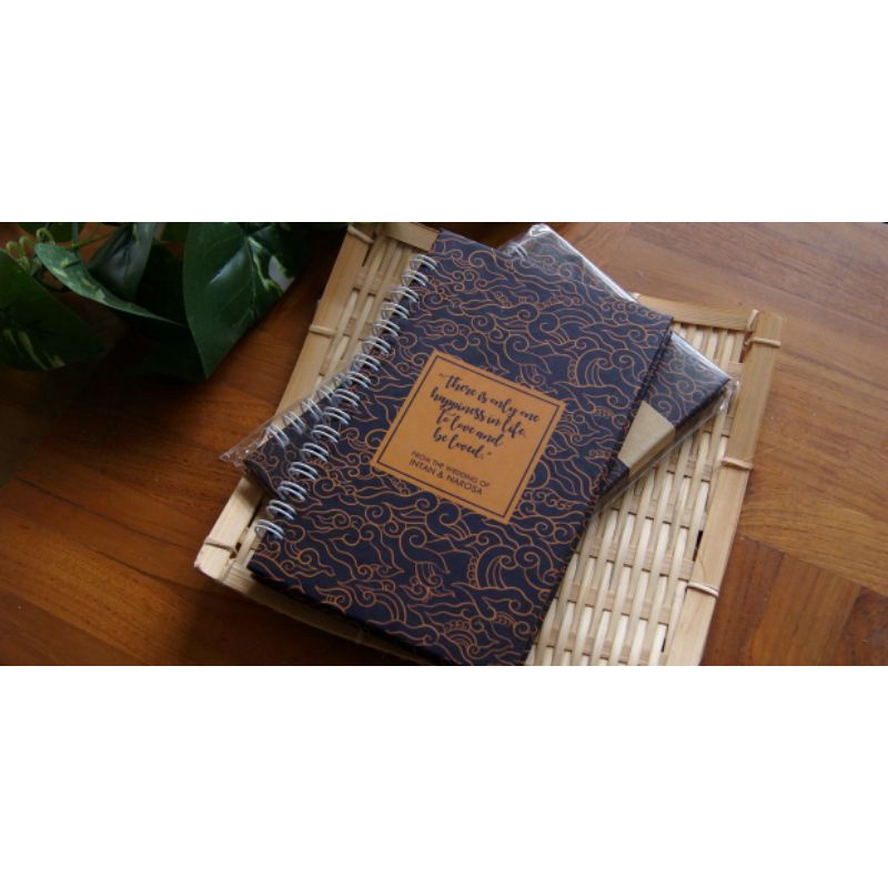 

Blocknote / Notebook Spiral Souvenir Seminar Kit A6